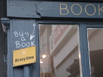 20130209 Funny sign on book store Hay-on-wye
